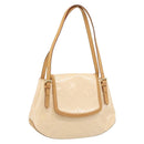 LOUIS VUITTON Vernis Biscayne Bay PM Bag Marshmallow Pink M91288 LV Auth 185757-1