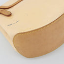LOUIS VUITTON Vernis Biscayne Bay PM Bag Marshmallow Pink M91288 LV Auth 185757-17