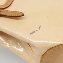 LOUIS VUITTON Vernis Biscayne Bay PM Bag Marshmallow Pink M91288 LV Auth 185757-9