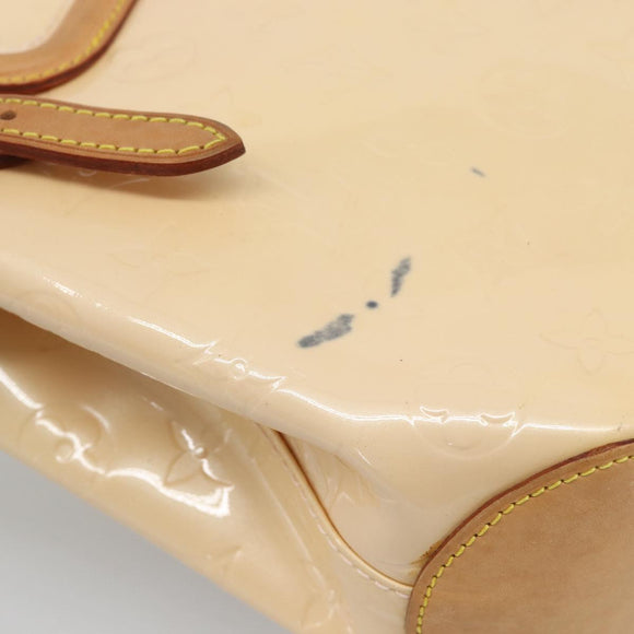 LOUIS VUITTON Vernis Biscayne Bay PM Bag Marshmallow Pink M91288 LV Auth 185757