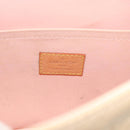 LOUIS VUITTON Vernis Biscayne Bay PM Bag Marshmallow Pink M91288 LV Auth 185757-18