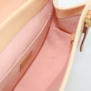 LOUIS VUITTON Vernis Biscayne Bay PM Bag Marshmallow Pink M91288 LV Auth 185757-19