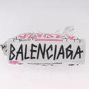 BALENCIAGA Classic Mini City Graphics Bag Leather 2way 431621 Auth 185758SAM-6
