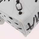 BALENCIAGA Classic Mini City Graphics Bag Leather 2way 431621 Auth 185758SAM-17