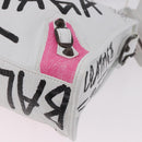BALENCIAGA Classic Mini City Graphics Bag Leather 2way 431621 Auth 185758SAM-18