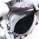 BALENCIAGA Classic Mini City Graphics Bag Leather 2way 431621 Auth 185758SAM-27