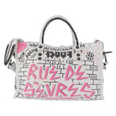 BALENCIAGA Classic Mini City Graphics Bag Leather 2way 431621 Auth 185758SAM-2