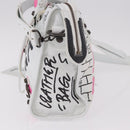 BALENCIAGA Classic Mini City Graphics Bag Leather 2way 431621 Auth 185758SAM-4