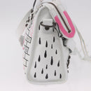BALENCIAGA Classic Mini City Graphics Bag Leather 2way 431621 Auth 185758SAM-5