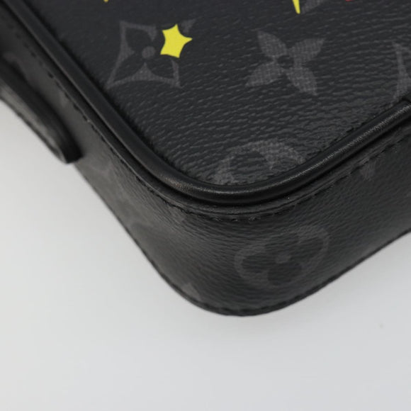 LOUIS VUITTON Monogram Eclipse Danube PPM Shoulder Bag M45928 LV Auth 185759M