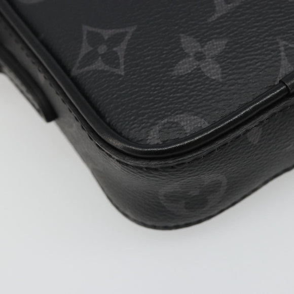 LOUIS VUITTON Monogram Eclipse Danube PPM Shoulder Bag M45928 LV Auth 185759M