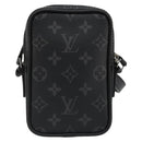 LOUIS VUITTON Monogram Eclipse Danube PPM Shoulder Bag M45928 LV Auth 185759M-2