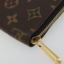 LOUIS VUITTON Monogram Kansai Zippy Wallet Long Wallet M67249 LV Auth 185761M-15