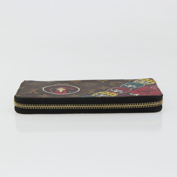 LOUIS VUITTON Monogram Kansai Zippy Wallet Long Wallet M67249 LV Auth 185761M