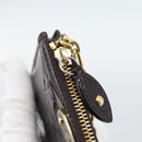 LOUIS VUITTON Monogram Vernis Pochette Cles NM Purse Amarante M93557 Auth 185763-9