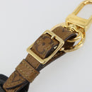 LOUIS VUITTON Catgram Porte Cles Porto Address Charm Black MP2281 Auth 185764M-14