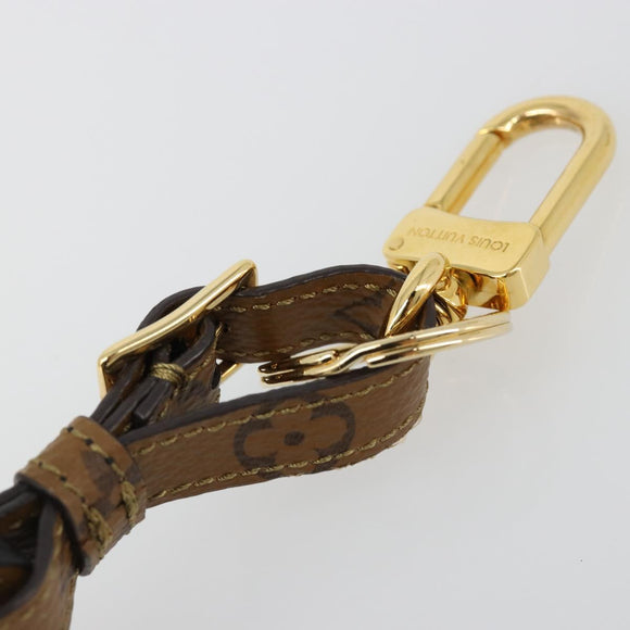 LOUIS VUITTON Catgram Porte Cles Porto Address Charm Black MP2281 Auth 185764M