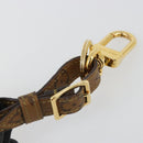 LOUIS VUITTON Catgram Porte Cles Porto Address Charm Black MP2281 Auth 185764M-10