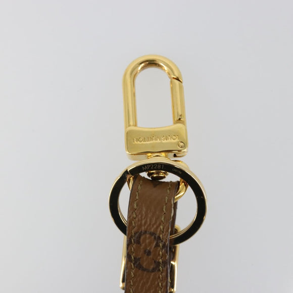 LOUIS VUITTON Catgram Porte Cles Porto Address Charm Black MP2281 Auth 185764M