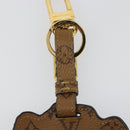 LOUIS VUITTON Catgram Porte Cles Porto Address Charm Black MP2281 Auth 185764M-9