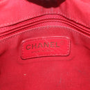 CHANEL Matelasse Chain Shoulder Bag Canvas Beige Gold CC Auth 185766-19