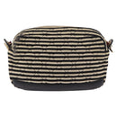 CHANEL Matelasse Chain Shoulder Bag Canvas Beige Gold CC Auth 185766-2