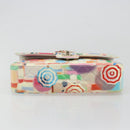 CHANEL Chain Double Flap Matelasse 25 Bag leather Multicolor CC Auth 185767SM-10