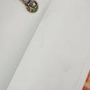 CHANEL Chain Double Flap Matelasse 25 Bag leather Multicolor CC Auth 185767SM-19