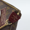 LOUIS VUITTON label Collection Mini Pochette Pouch M63798 LV Auth 185772A-18