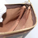LOUIS VUITTON label Collection Mini Pochette Pouch M63798 LV Auth 185772A-20