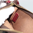 LOUIS VUITTON label Collection Mini Pochette Pouch M63798 LV Auth 185772A-12