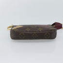 LOUIS VUITTON label Collection Mini Pochette Pouch M63798 LV Auth 185772A-5