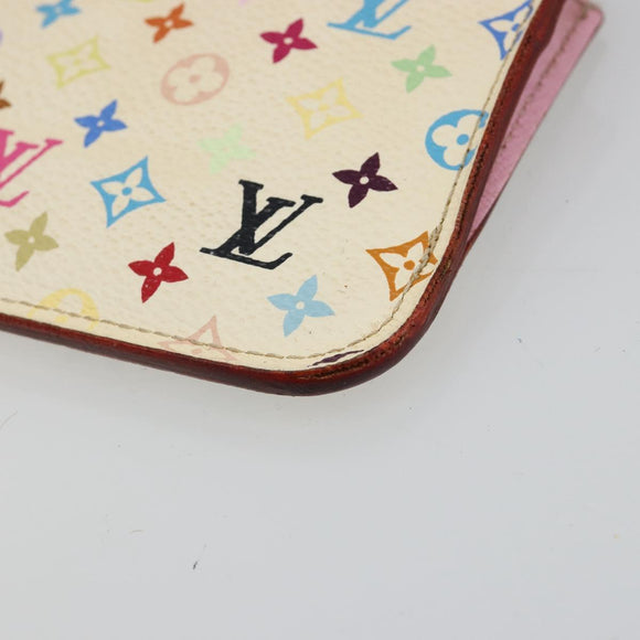 LOUIS VUITTON Monogram Multicolor Pochette Cles NM Purse M93734 LV Auth 185773