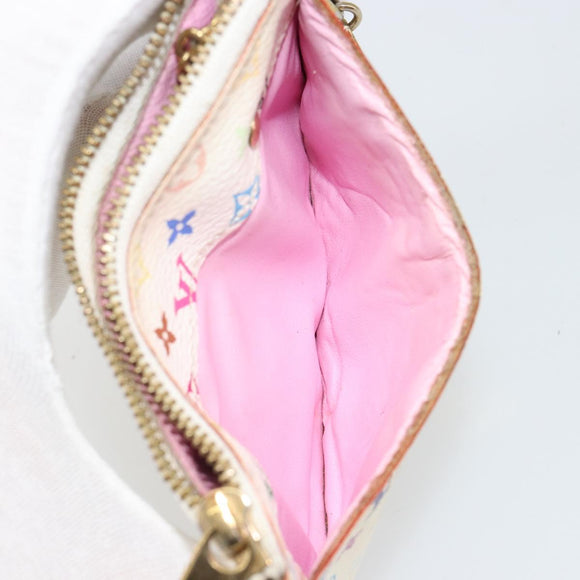 LOUIS VUITTON Monogram Multicolor Pochette Cles NM Purse M93734 LV Auth 185773