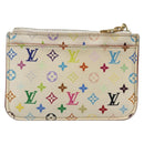 LOUIS VUITTON Monogram Multicolor Pochette Cles NM Purse M93734 LV Auth 185773-2