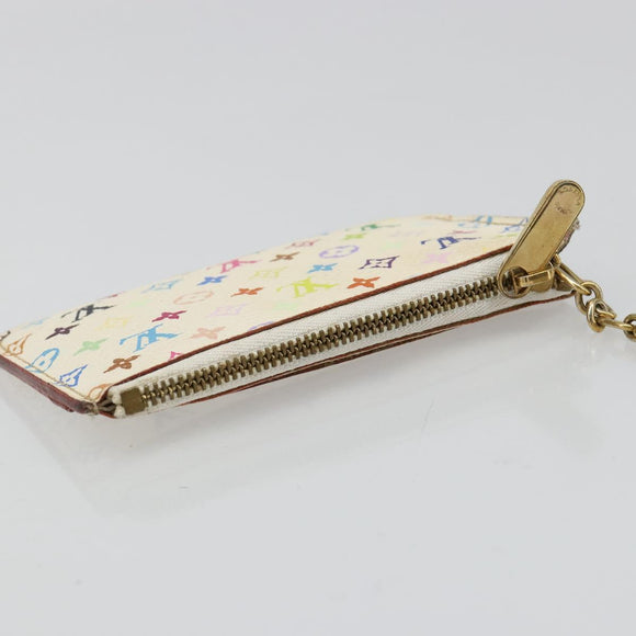 LOUIS VUITTON Monogram Multicolor Pochette Cles NM Purse M93734 LV Auth 185773