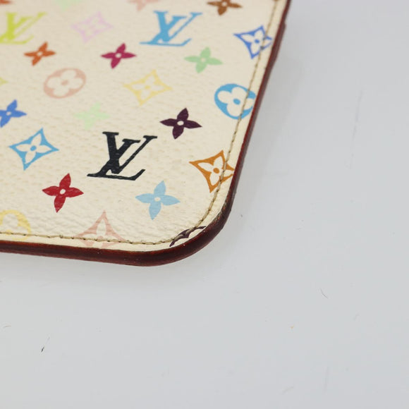 LOUIS VUITTON Monogram Multicolor Pochette Cles NM Purse M93734 LV Auth 185773