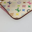 LOUIS VUITTON Monogram Multicolor Pochette Cles NM Purse M93734 LV Auth 185773-14