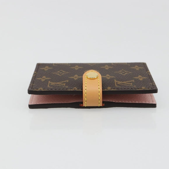 LOUIS VUITTON Monogram Mattifying Paper Case Hand Mirror LBC003 LV Auth 185778M