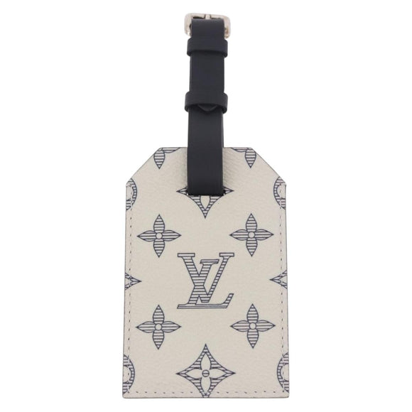 LOUIS VUITTON Savanna Chapman Brothers Porto Address Tag M54139 Auth 185779M