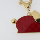 LOUIS VUITTON Bijoux Sac Animalia Lapin Charm metal Red M66129 LV Auth 185782M-11