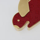 LOUIS VUITTON Bijoux Sac Animalia Lapin Charm metal Red M66129 LV Auth 185782M-5