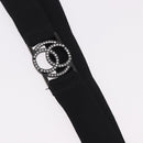CHANEL Cat Robot Necklace metal Black CC Auth 185784M-7
