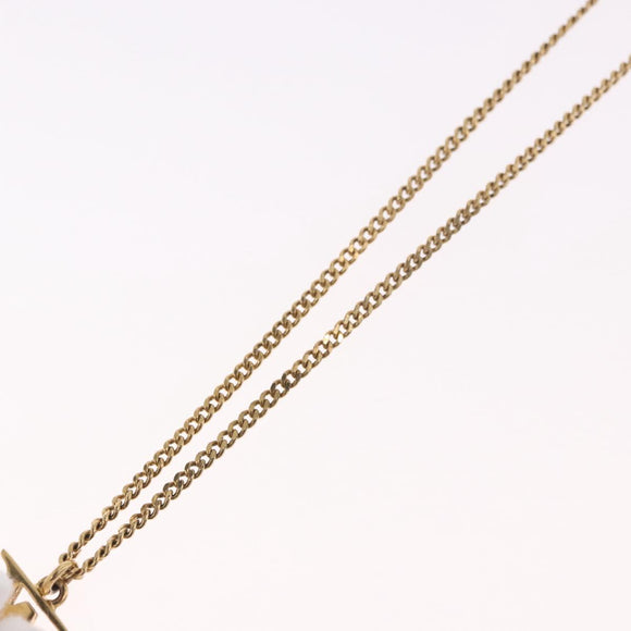 LOUIS VUITTON Collier LV Upside Down Necklace metal Gold M62682 LV Auth 185785M