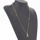 LOUIS VUITTON Collier LV Upside Down Necklace metal Gold M62682 LV Auth 185785M-16
