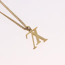 LOUIS VUITTON Collier LV Upside Down Necklace metal Gold M62682 LV Auth 185785M-3