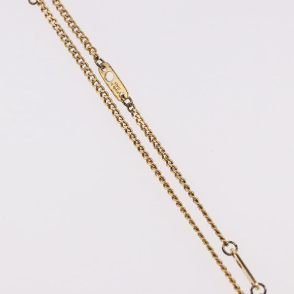 LOUIS VUITTON Collier LV Upside Down Necklace metal Gold M62682 LV Auth 185785M