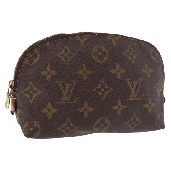 LOUIS VUITTON Monogram Pochette Cosmetic PM Pouch M43998 LV Auth 185800