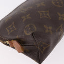 LOUIS VUITTON Monogram Pochette Cosmetic PM Pouch M43998 LV Auth 185800-15