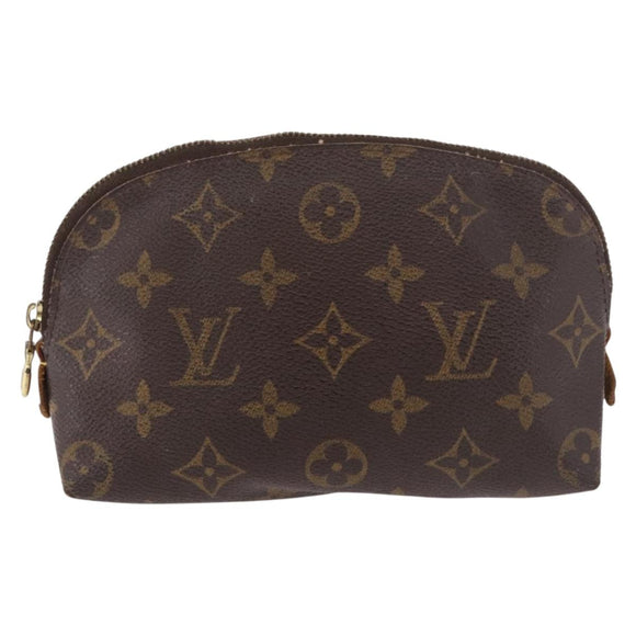 LOUIS VUITTON Monogram Pochette Cosmetic PM Pouch M43998 LV Auth 185800